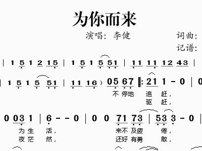 李健尘缘简谱_贝加尔湖畔李健简谱