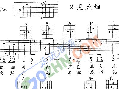 又见炊烟的简谱_又见炊烟二胡简谱(3)