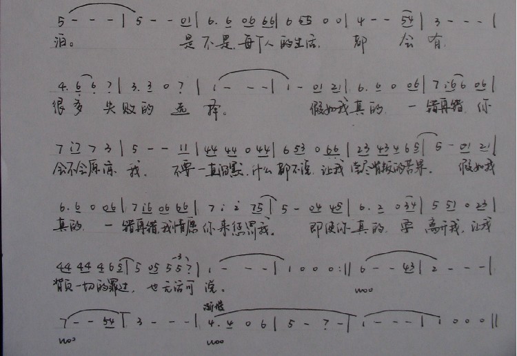 曲谱错错错(2)