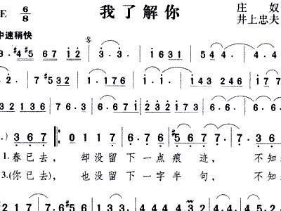 了解简谱级数_儿歌简谱(2)