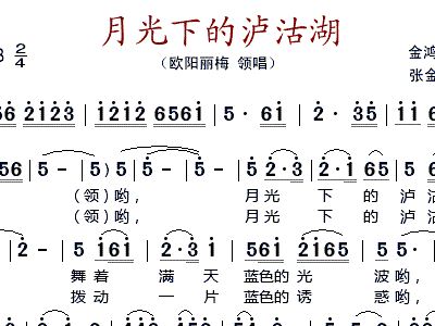 泸沽湖曲谱_泸沽湖水性杨花图片(2)