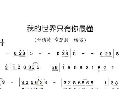 我懂了曲谱_我懂了(2)