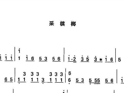 采梹榔曲谱_女生的梹榔长什么样子