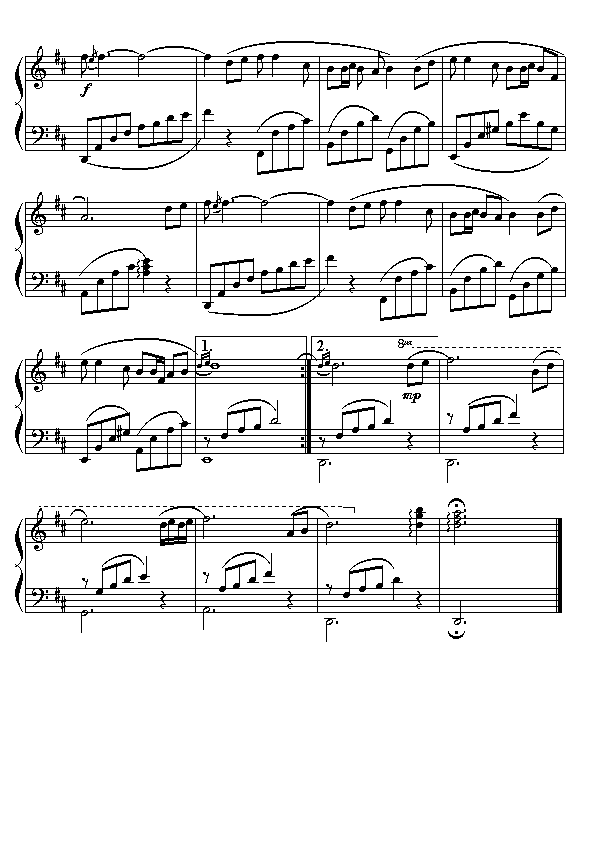 曲谱爱的奉献_爱的奉献简谱(2)