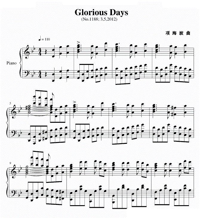 glorious days