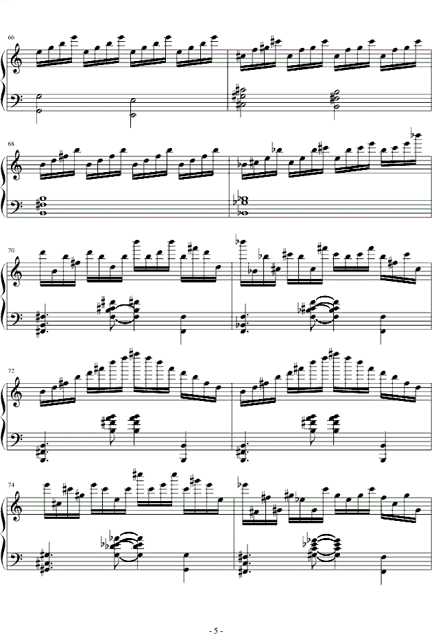 悲怆3简谱_悲怆 贝多芬 c小调第八钢琴奏鸣曲第三乐章双手简谱预览 EOP在线乐谱架(2)