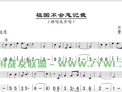祖国不会忘记了小提琴曲谱_祖国不会忘记小提琴谱(2)