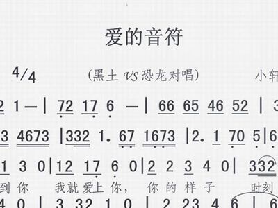 东方红音符曲谱_音符卡通图片(2)