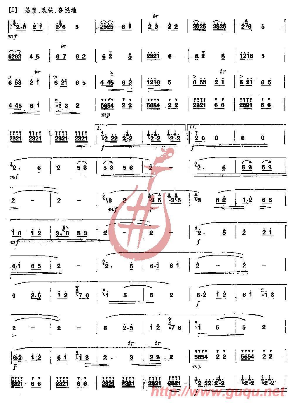 箫简谱怎么看_箫谱子怎么看