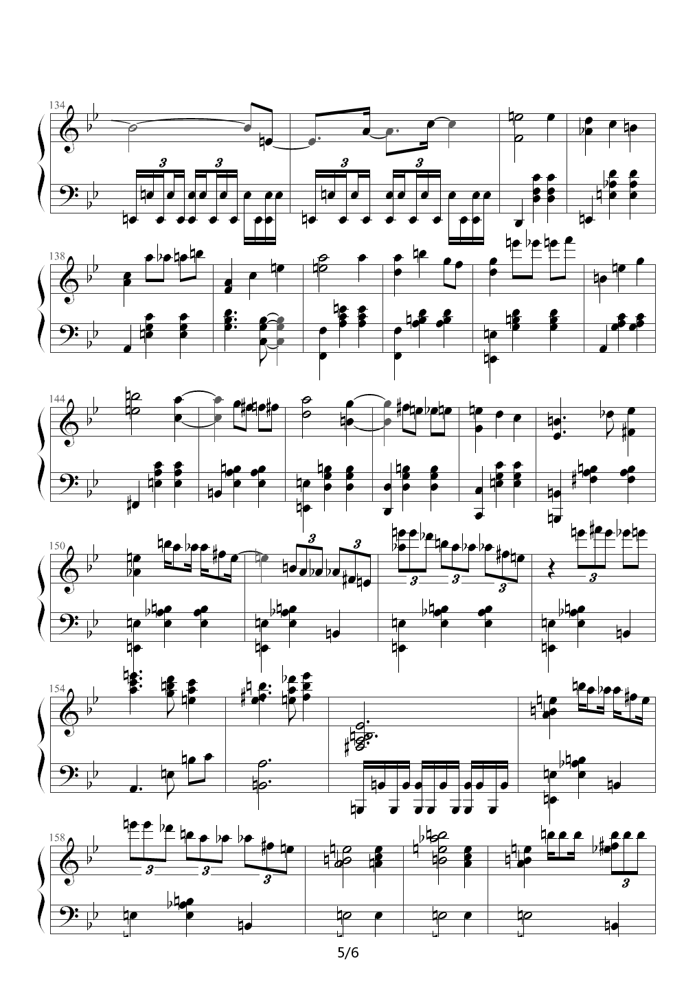 人生旋转木马钢琴曲谱c大调_人生旋转木马c调简谱(3)