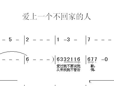 回家的人简谱_回家萨克斯简谱(3)