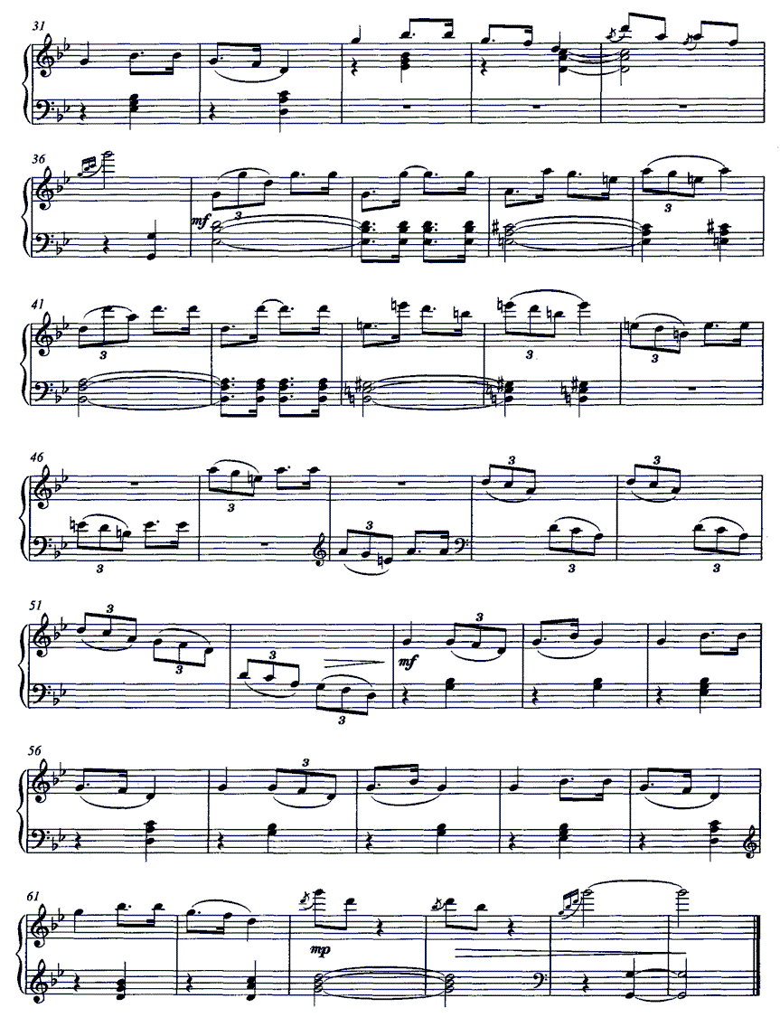 麻雀神思曲简谱_麻雀李荣浩简谱(3)
