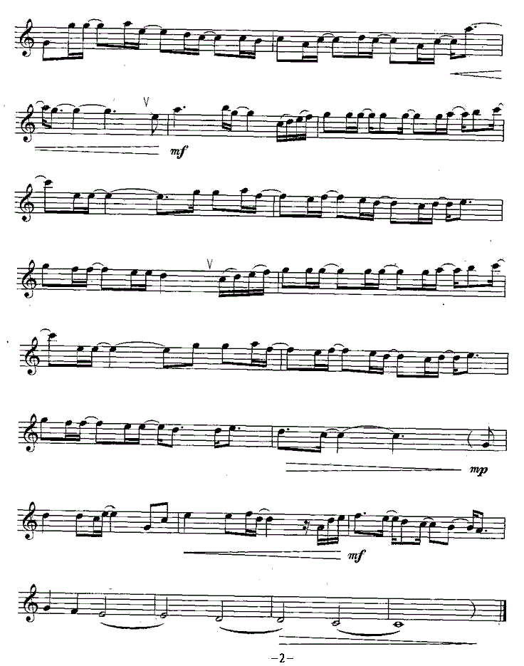 祈祷古筝曲谱_少女的祈祷钢琴曲谱(2)