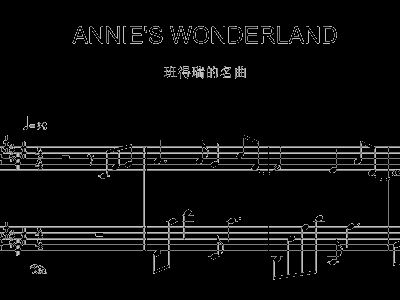 wonderland简谱_儿歌简谱(3)