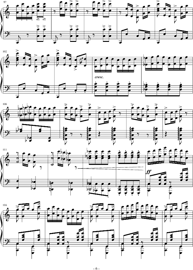 曲谱新春序曲_新春序曲简谱(2)