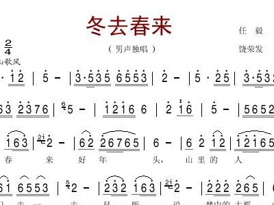 冬天到了简谱_冬天到了儿歌简谱(3)