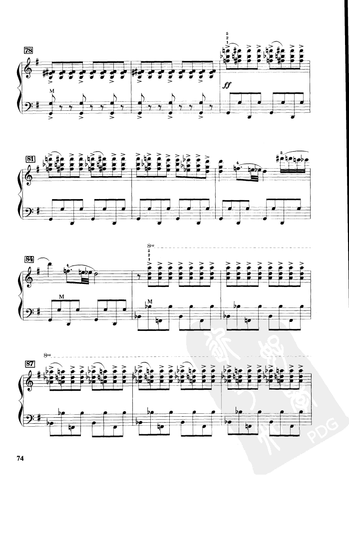 马刀舞曲简谱_马刀舞曲手风琴简谱
