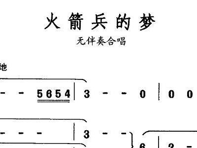火箭简谱_火箭简笔画(3)