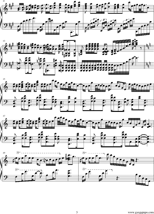 纯白曲谱_白色背景图片纯白(3)