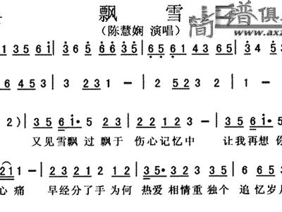 飘雪曲谱试听_韩雪飘雪尤克里里曲谱