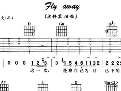 flyaway简谱_儿歌简谱