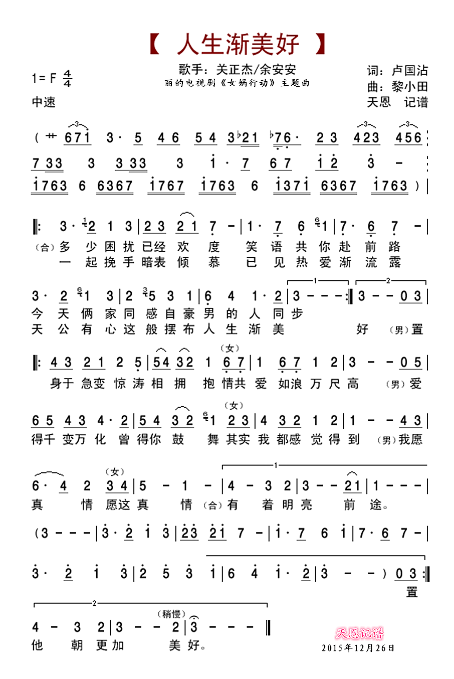 简谱表示渐慢_电子琴黑键简谱表示图(3)