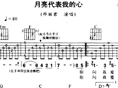 月亮代表我的心