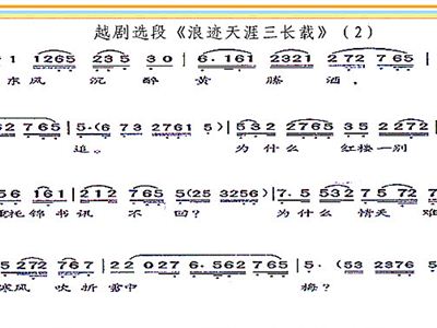 浪迹天涯三长载 越剧唱段 2