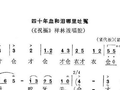 血和泪简谱_我和我的祖国简谱(3)