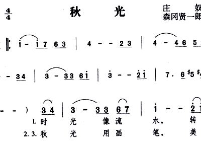 邓丽君歌曲简谱_邓丽君简谱(3)