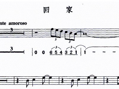 回家萨克斯曲谱_回家萨克斯曲谱五线谱(4)