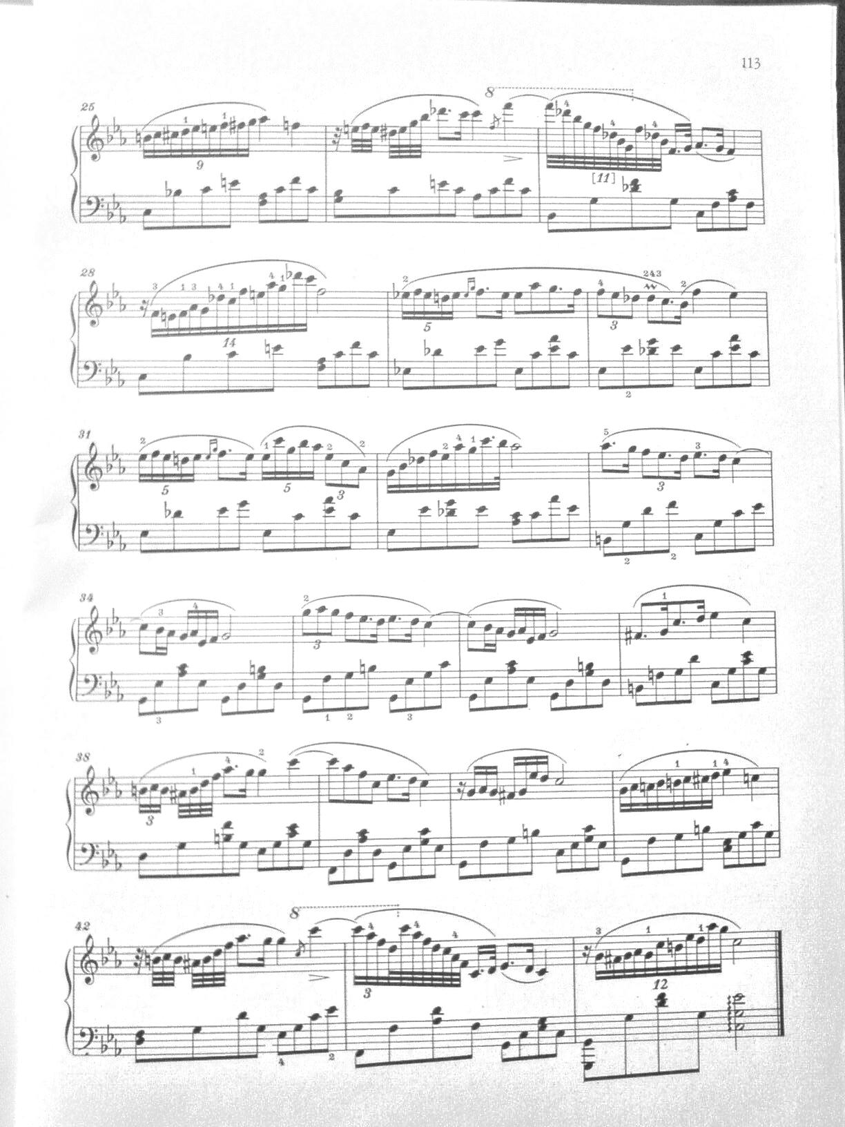 肖邦夜曲（Op.32,No.1，官方校正版）_吉他谱_乐谱吧