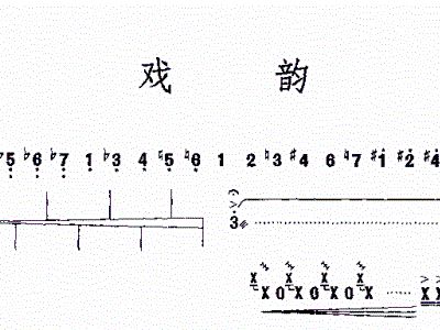 歌谱 戏韵[古筝谱(10p 728x996[歌谱]