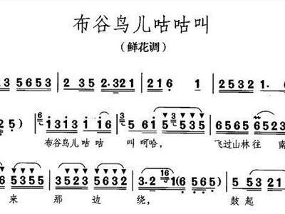 咕咕鸟曲谱_咕咕鸟