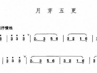 胡梦周芽简谱_儿歌简谱
