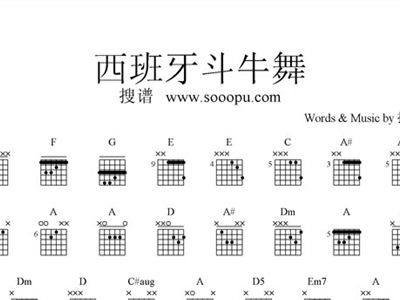 西班牙斗牛舞简谱_西班牙斗牛舞
