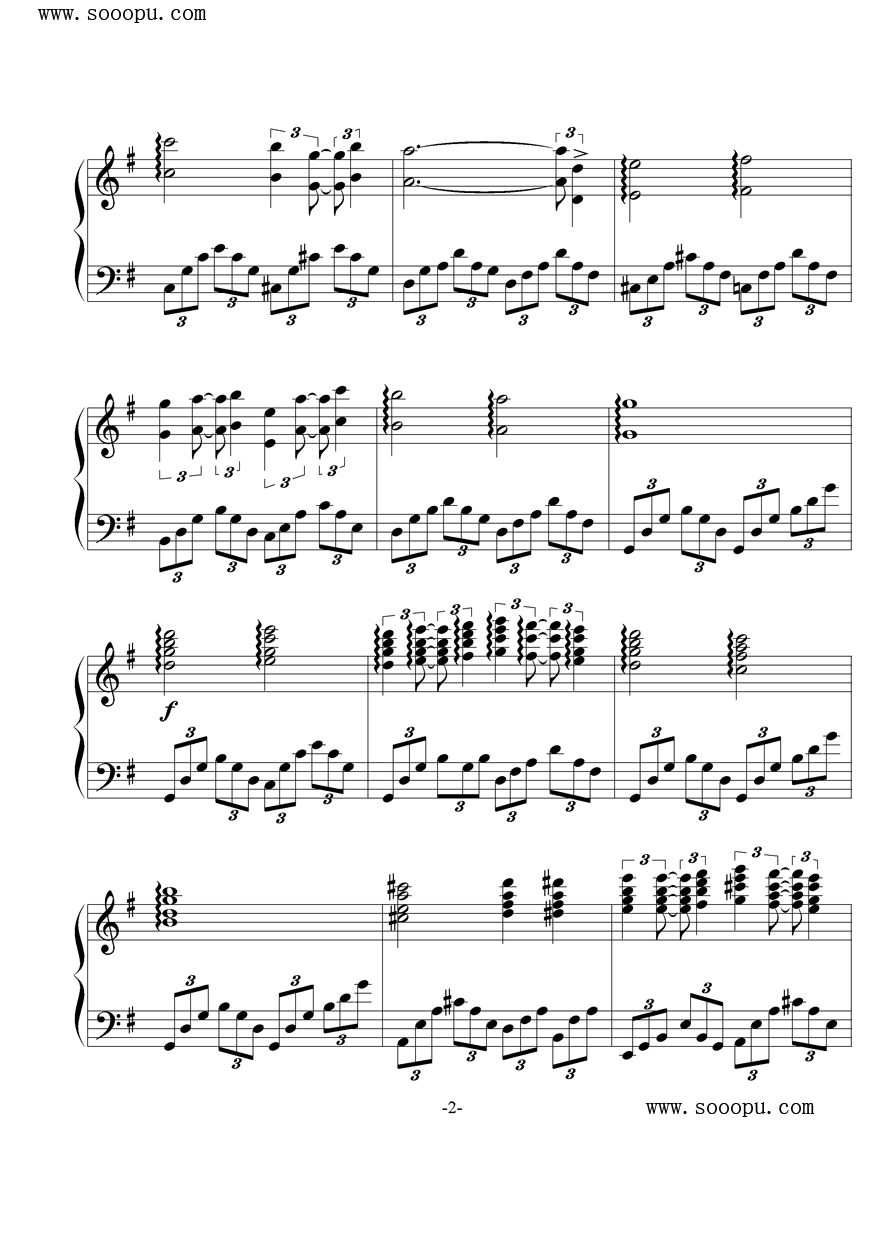爱的喜悦简谱_爱的奉献简谱 黄奇石词 刘诗召曲 唐浩东个人制谱园地 中国曲谱网