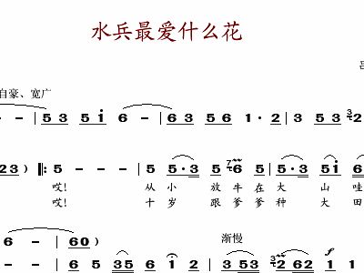 水兵曲谱_水兵月(3)