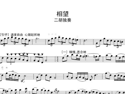 相望曲谱_陶笛曲谱12孔
