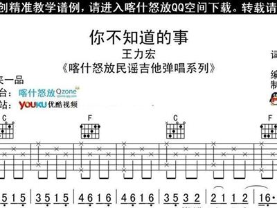 你不知道的事+喀什怒放编配版