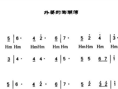 萤火虫二声部合唱简谱_萤火虫二声部简谱