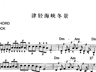 冬景简谱_冬景(2)