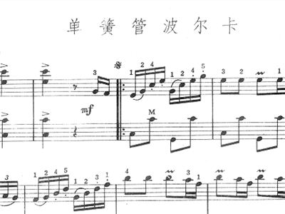 手风琴波尔卡简谱_微笑波尔卡手风琴简谱(2)
