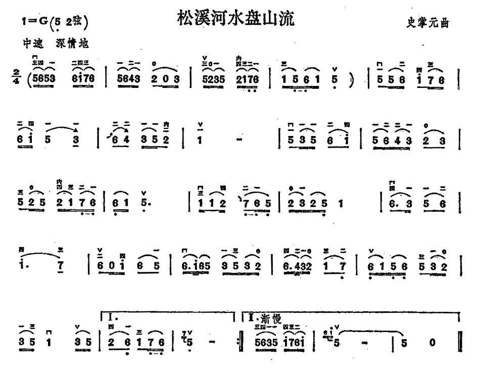 钢琴演奏曲谱万泉河水_万泉河水图片(4)