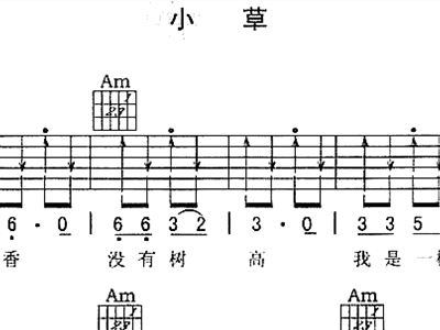 小草电子琴简谱_电子琴简谱(2)