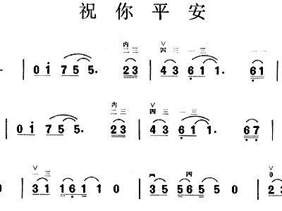 祝你平安简谱歌谱_祝你生日快乐简谱歌谱(4)