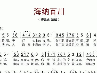 御百川简谱_权御天下简谱