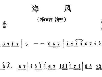 海风简谱_苦涩的海风简谱(2)