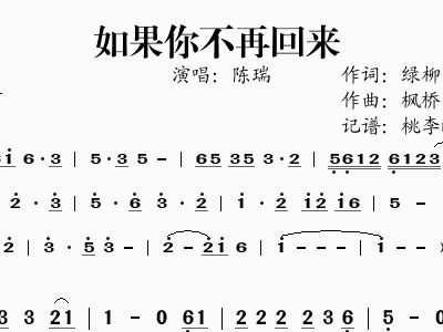 陈瑞我要回家简谱_梦里守望陈瑞简谱(2)