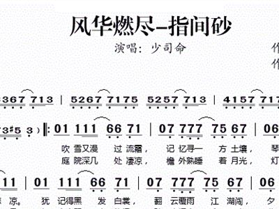 眉间不点砂简谱_眉间点砂图片(3)